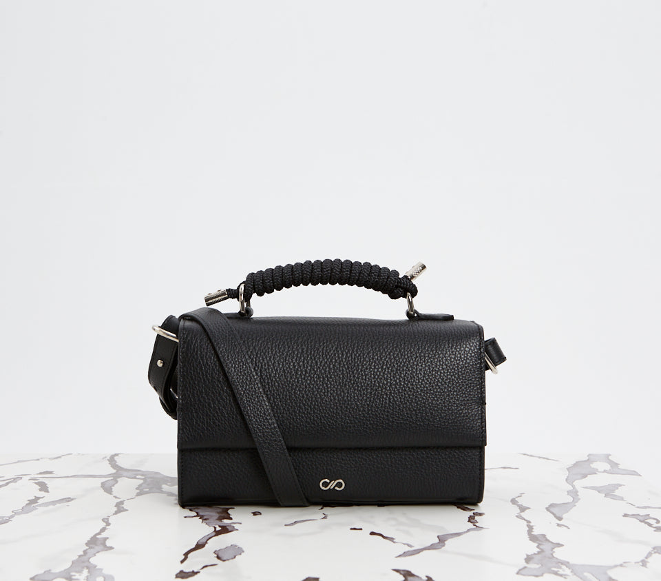 Holly Box Black Ropea Bags