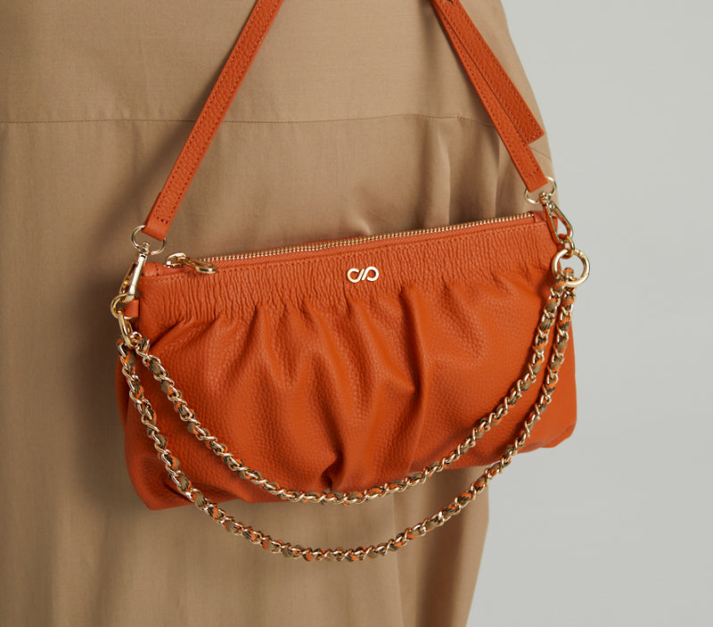 Mia Clutch Orange